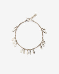 Metal Shiny Leaf Bracelet