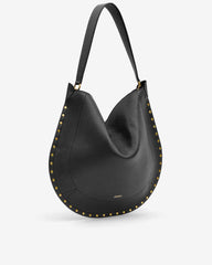 OSKAN HOBO SOFT BAG IN GRAINED LEATHER